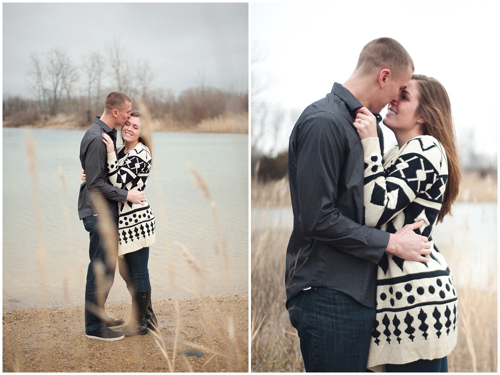Tamara Jaros Photography The Hollows Winter Cary IL Engagement Session 2014