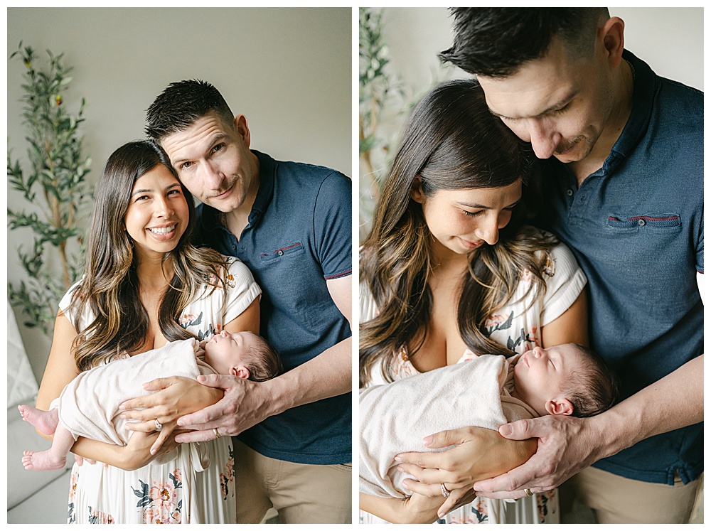 in-home crystal lake lifestyle newborn photographer